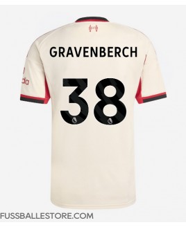 Günstige Liverpool Ryan Gravenberch #38 Auswärtstrikot 2025-26 Kurzarm